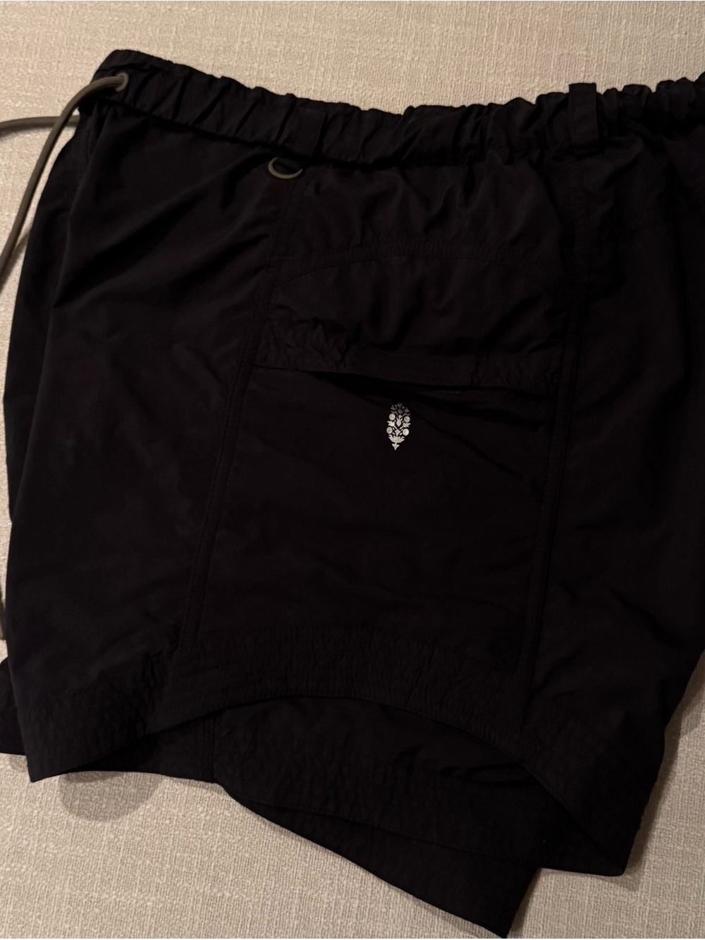 In The Wild Long Hike Shorts Free People Movement Hiking Dark Navy Blue - Picture 6 of 7